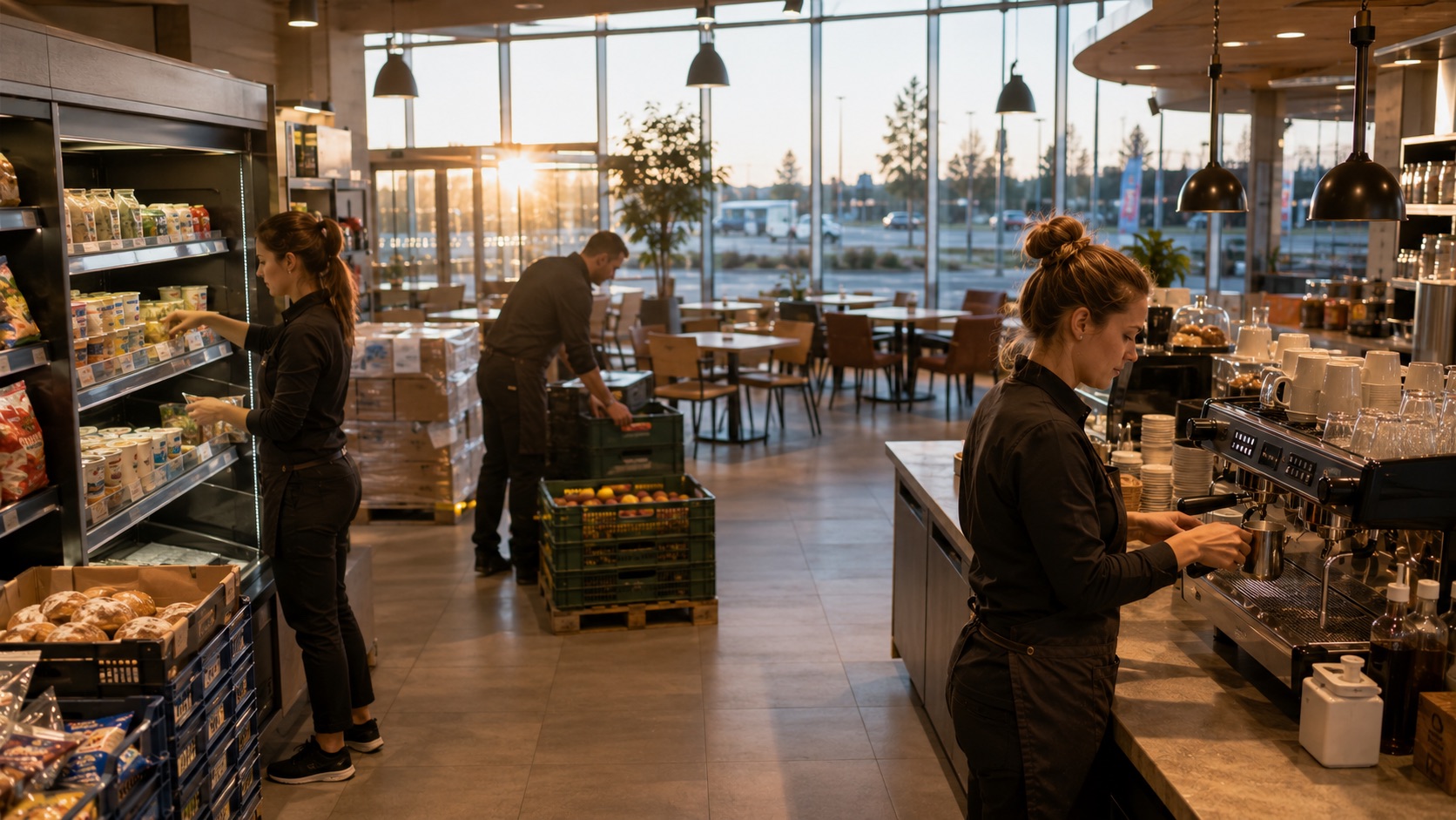 A Day at the Rest Stop – Behind the Scenes