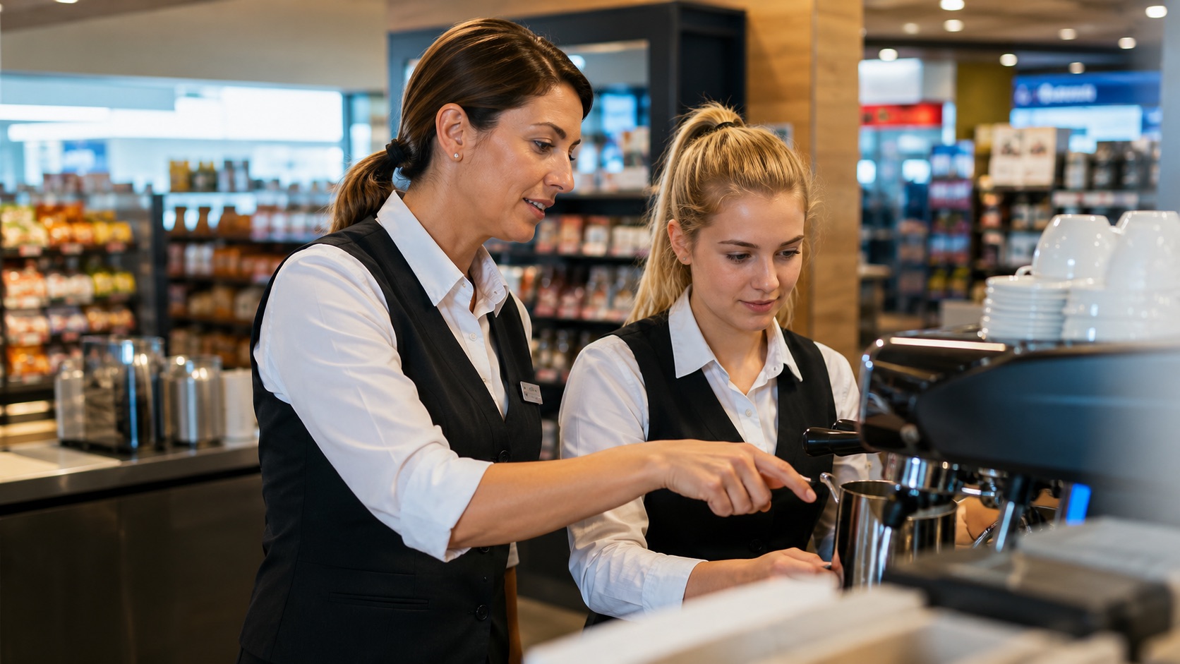 Onboarding at the Espresso Bar – Career at Scharifi