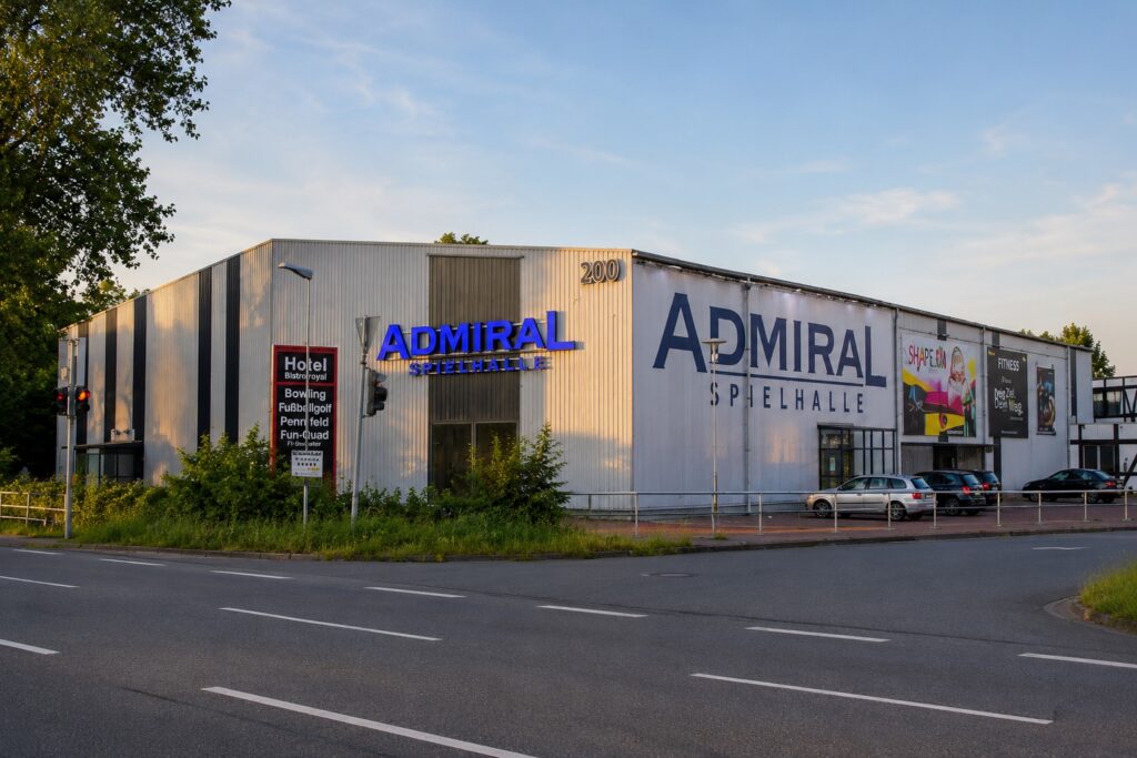 Shape Sport & Admiral Spielhalle — филиал Scharifi Group