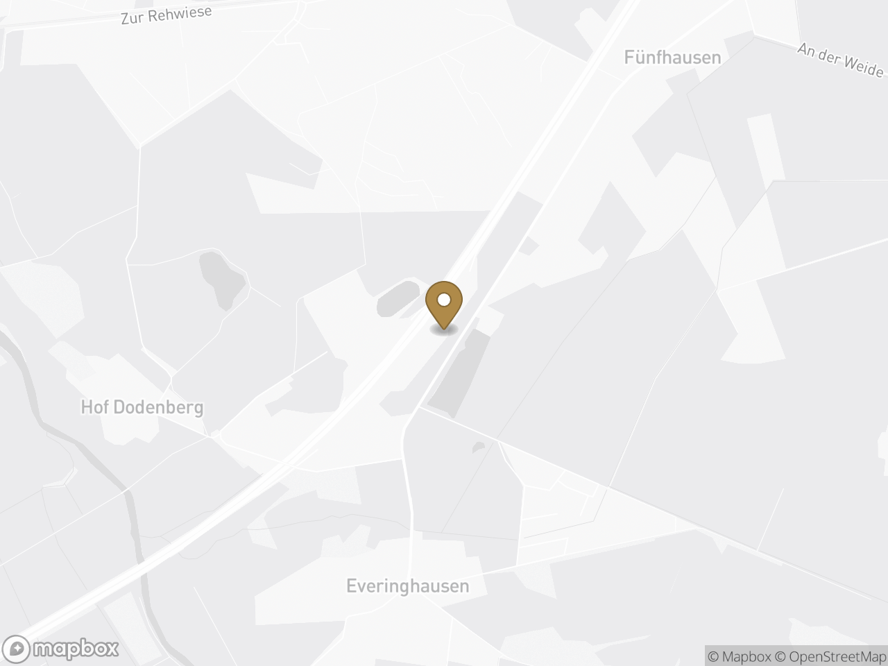Map: location of the site