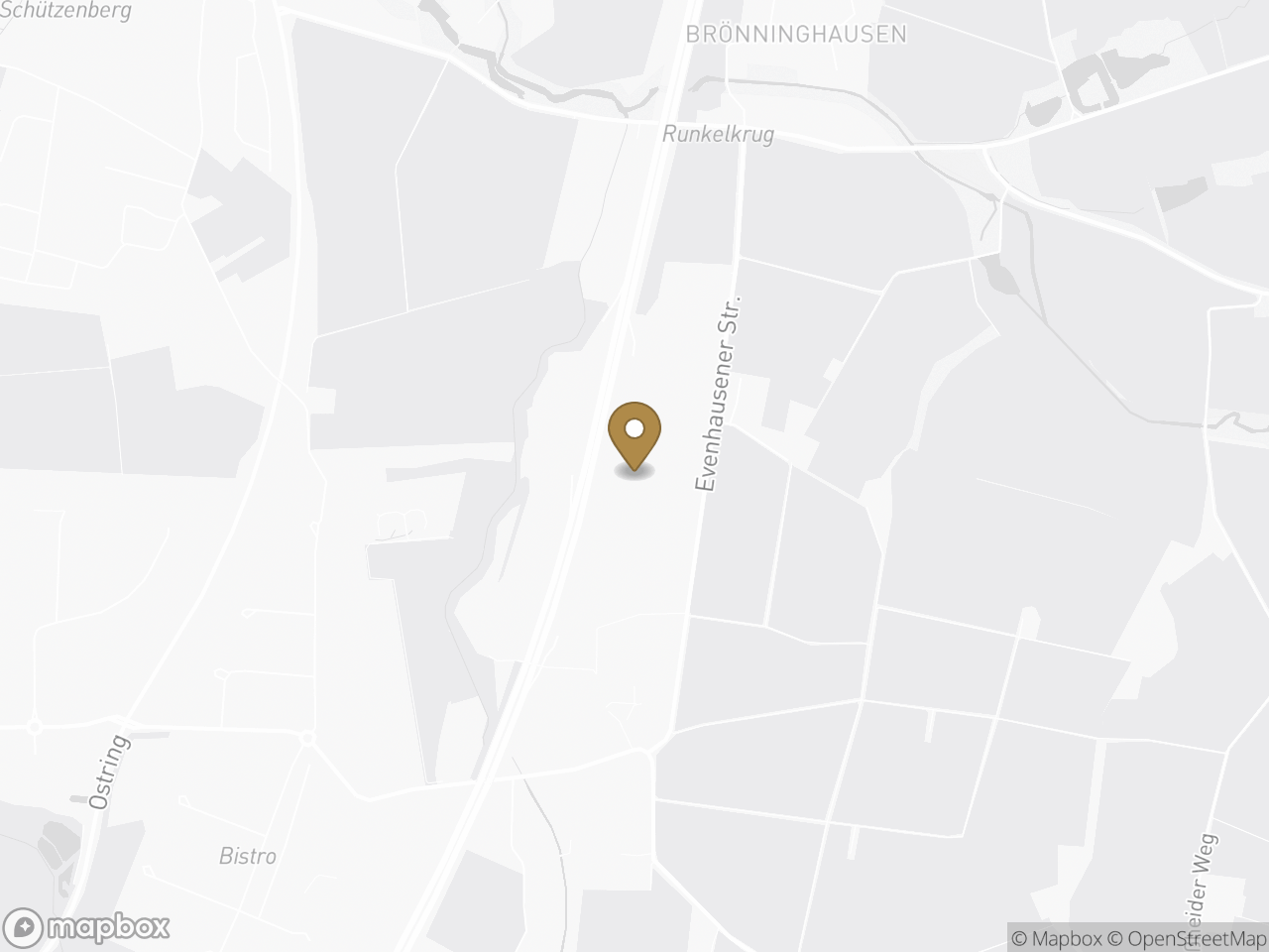 Map: location of the site